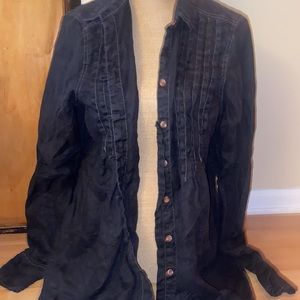 Free People Black denim